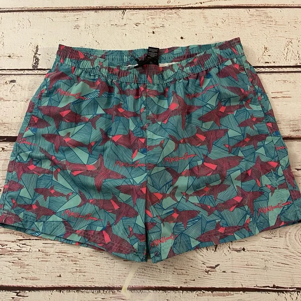 MAUI‎ and SONS Pool Shorts Swim Trunks Surf Beach Size Large Mens